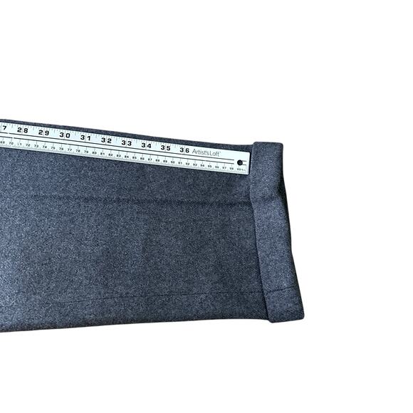 Holland & Sherry Gray Wool Trousers Dress Pants Men's 40 X 30 Classic Formal - Picture 9 of 10
